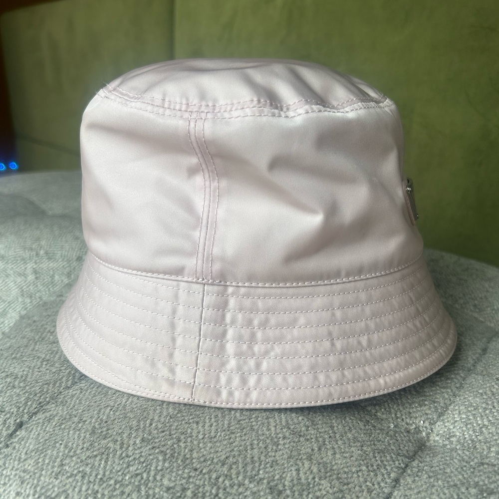 Prada Pink Re-Nylon Bucket Hat - Picture 4 of 8